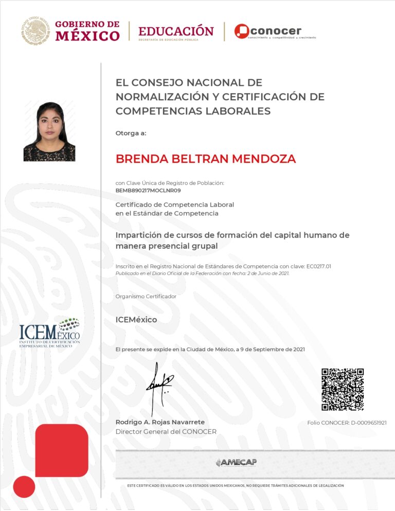 EC0217.01-Impartición de cursos de formación del capital humano de manera presencial grupal